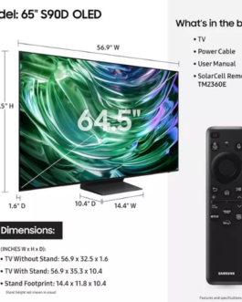 Samsung 65″ Class OLED S90D HDR 4K Smart TV