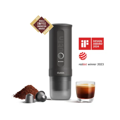 Nano Portable Espresso Machine (Space Grey) - Image 3